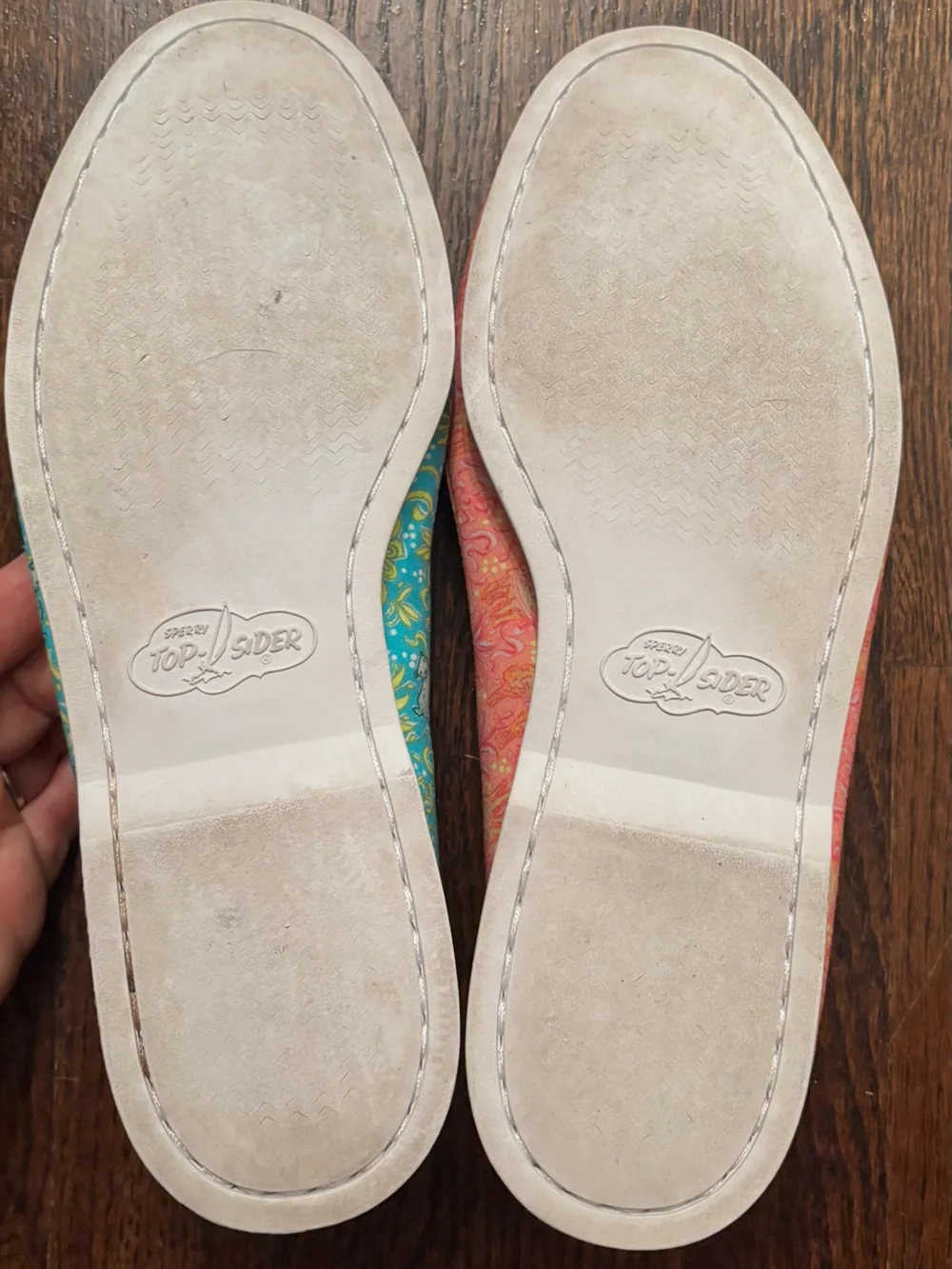 Sperry Top-Sider x Brooks Brothers Special Edition Multicolor Canvas Men’s Sz 11